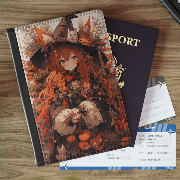 Anime Girl Passport - Etsy UK