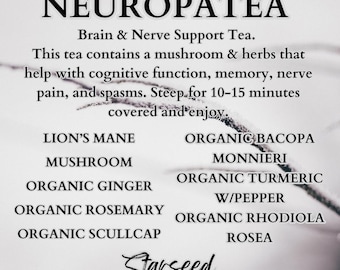 Neuropatea: Brain & Nerve Support Tea, Cognitive Function