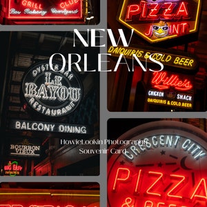 New Orleans Souvenir Karte 10x15 cm
