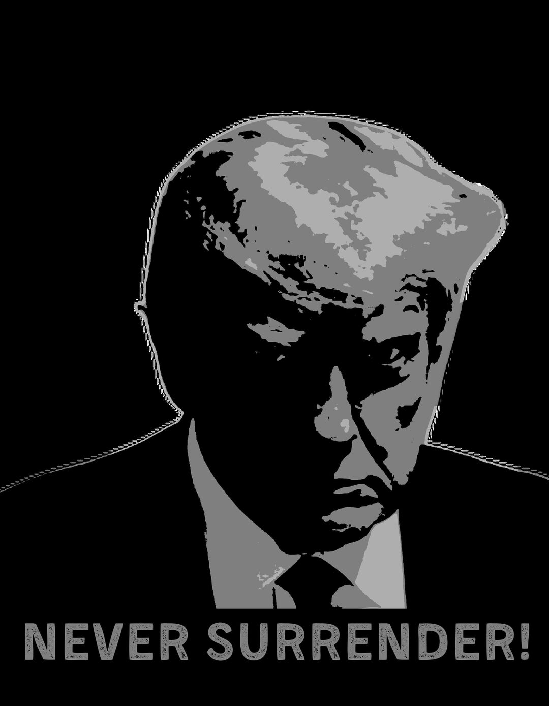 Donald Trump Mugshot Digital File PNG - Etsy