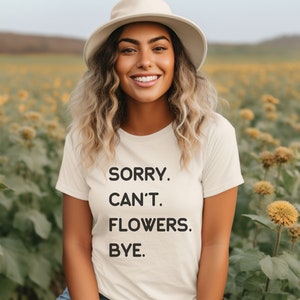 Flower Farmer Shirt, Funny Gardening T-shirt, Gift for Farmers and gardeners