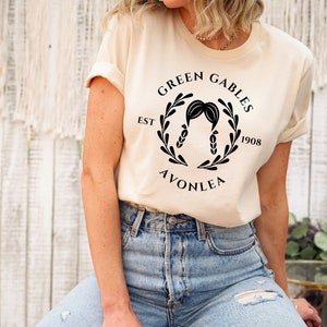 Anne of Green Gables Shirt, Avonlea Sweatshirt, Anne with an E Gift, Booklover Gift, Reading Shirt, Light Academia Shirt, Book Lover Shirt