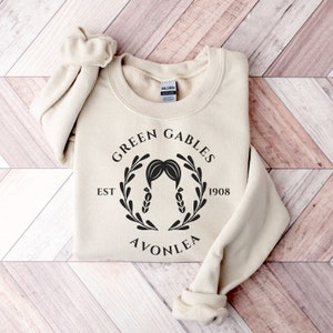 Anne of Green Gables Sweatshirt, Avonlea Shirt, Anne with an E Gift, Booklover Anne Shirley Gift, Reading Shirt, Light Academia Sweatshirt