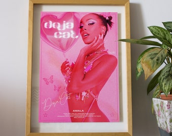 Aesthetic Doja Cat Artist Poster for Amelia Album | High Quality | A4 A3 |