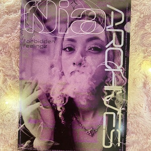 Aesthetic Nia Archives Forbidden Feelingz Poster | High Quality | A4 A3