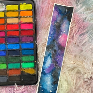 &quot;Handbemaltes Lesezeichen &quot;&quot;Aquarell&quot;&quot;.&quot;