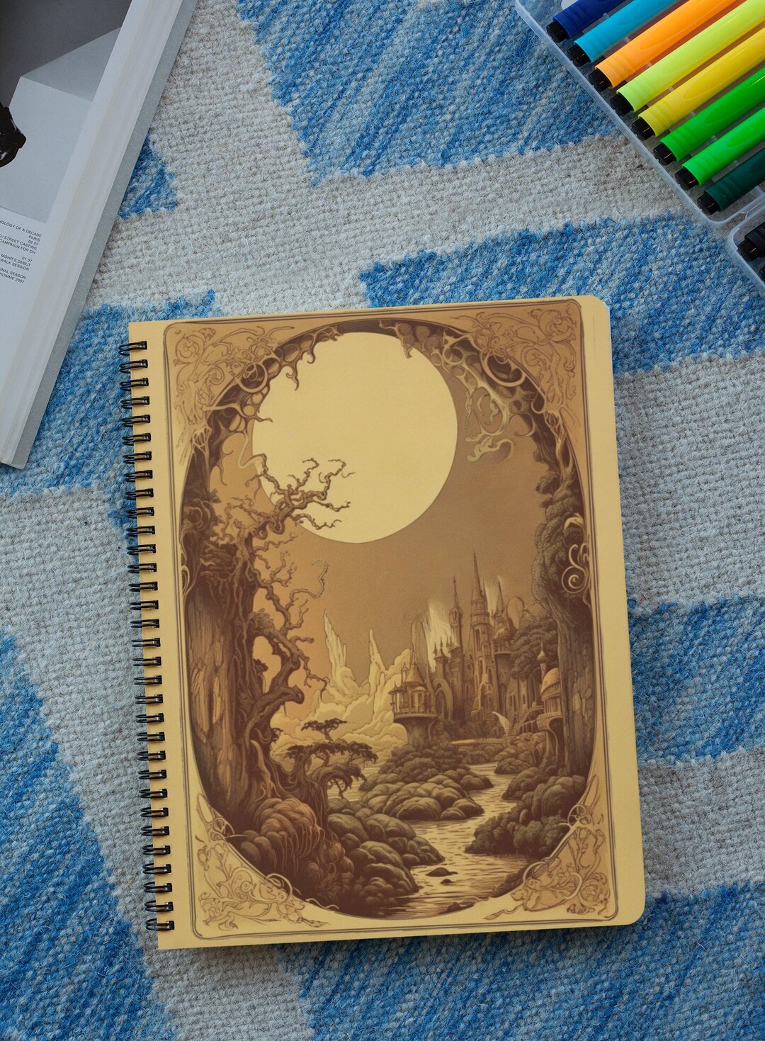 Fantasy Castle Lined Journal, Female Scifi and Fantasy Writer Gift ...