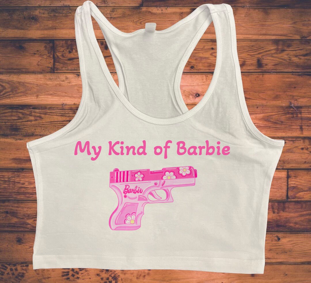 Barbie crop tank top hotsell
