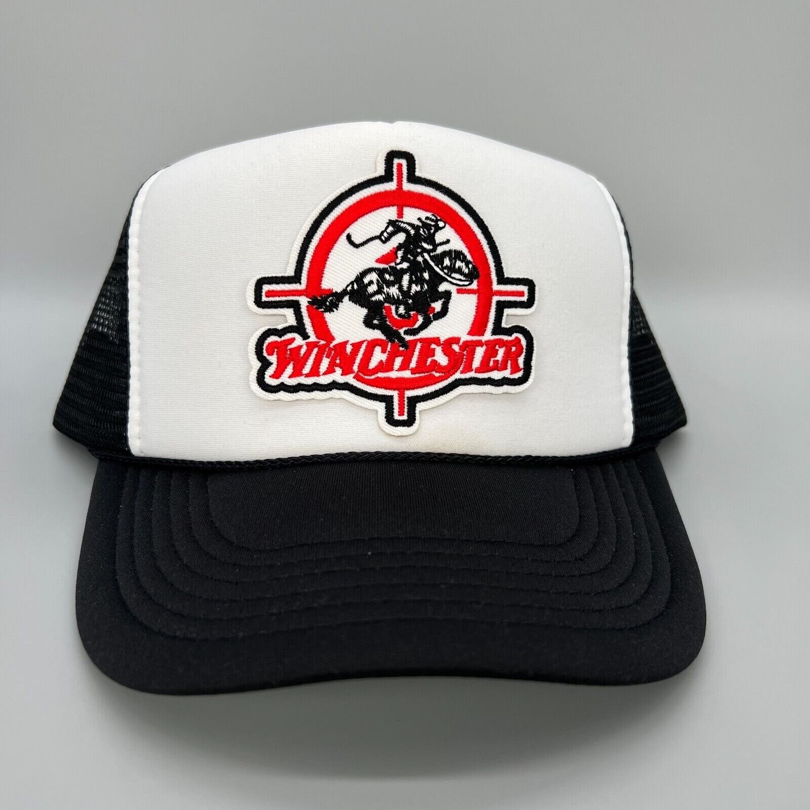 Casquette Baseball Winchester – Logo Brodé 3D – Coton Vieilli – Camionneur Adjustable