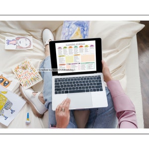 Editable Cleaning Planner: Checklist & Schedule (Digital Download PDF) image 8