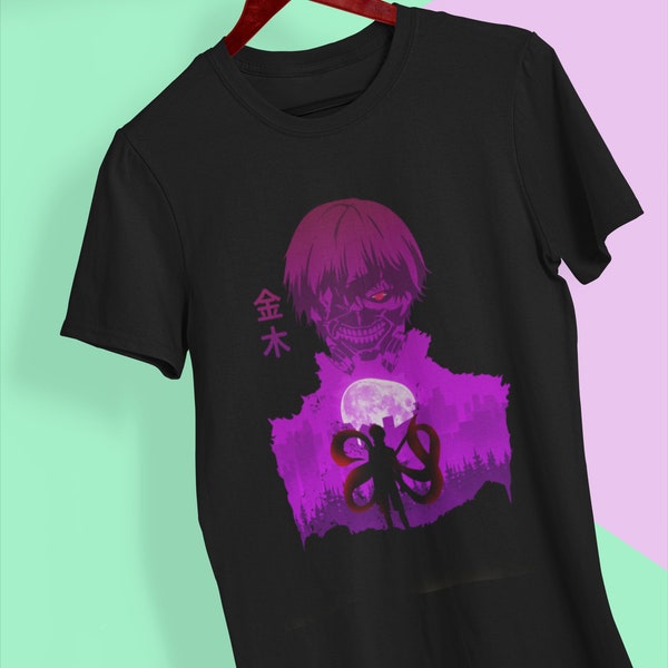 Anime T-Shirt | Tokyo Ghoul | Ken Kaneki | Anime Fan Gift | Anime Lovers T-Shirt