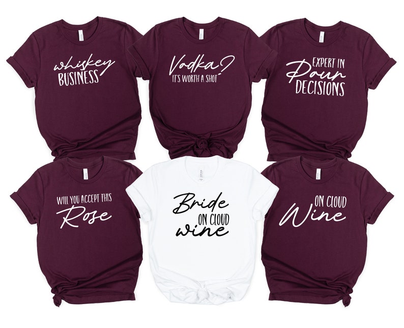 Wine Bachelorette Party Shirts, Bachelorette Party Shirts, Bride Babe Shirt, Bride Shirt, Team Bride Shirt, Bridesmaid Party Shirt image 3