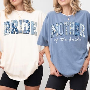 Comfort Colors Bridesmaid Shirts, Bride And Bridesmaid Matching Shirts, Bachelorette Party Shirts, Maid Of Honor Shirt, Bridal Party Tee image 9
