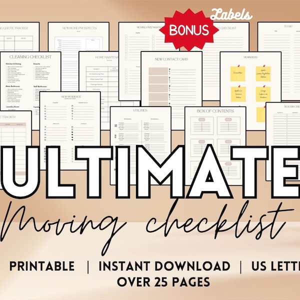 Planner Labels - Etsy
