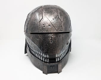 Réplica del casco Qimir de Acólito El Extraño - Impreso en 3D - Pintado a medida