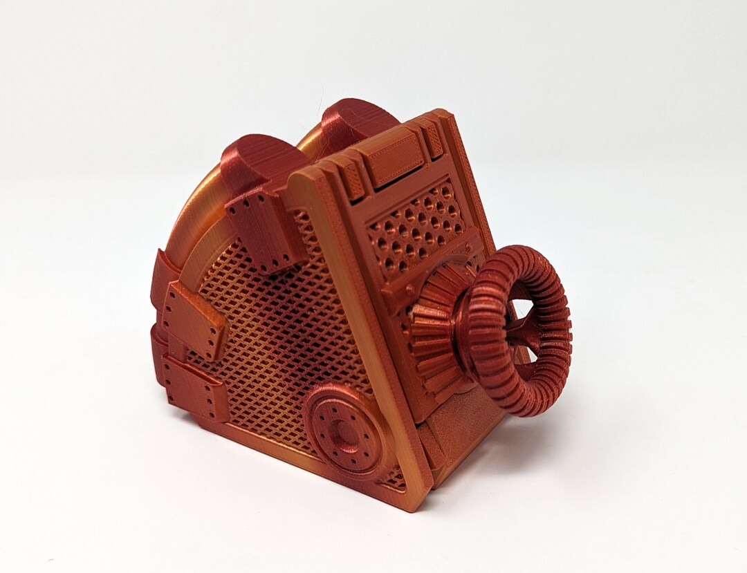 Atomic Dice Vault - Small | 3D Printed Dice Box for Tabletop Gaming - Etsy