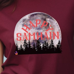 Samhain Tshirt, Witchy Autumn Shirt, Fall Vibes