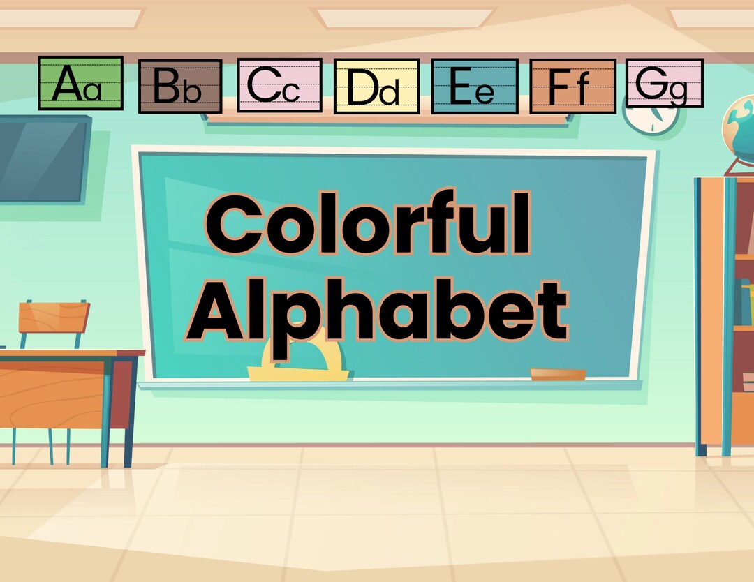 Printable Alphabet Posters for Classroom Decor | 3 Font Styles | PDF ...