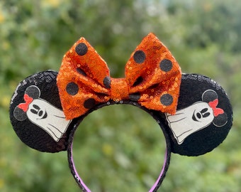 Halloween Ghost Mouse Ears