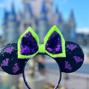 Halloween Bat Mouse Ears