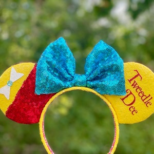 Tweedle Inspired Mouse Ears