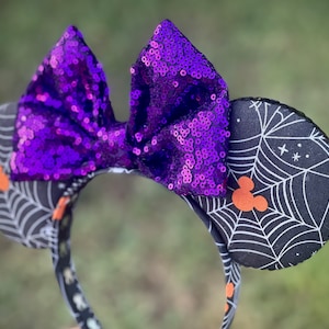 Halloween Spiderweb Mouse Ears
