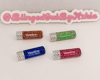 Bling Vaseline Lip Therapy Stick | Bedazzled w/ Rhinestones