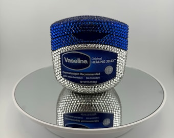 Bling Vaseline 7,5 oz | Verziert mit Glas-Strasssteinen