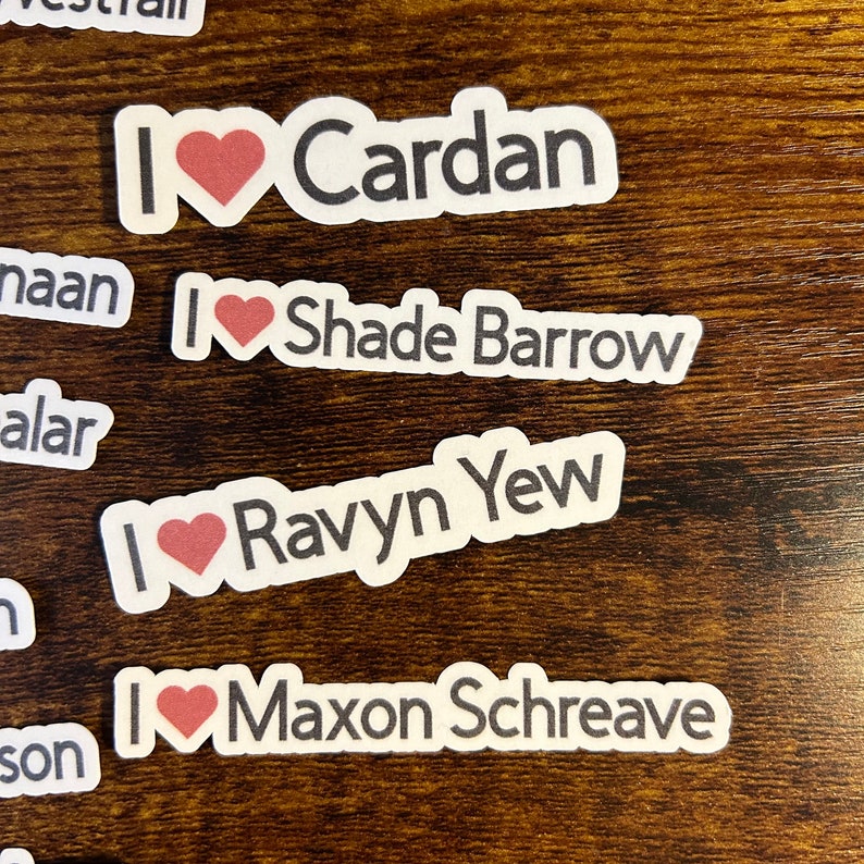 Book Boyfriends Sticker | ACOTAR | Six of Crows | Throne of Glass ...