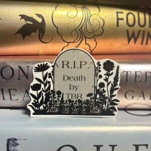 RIP TBR vinyl sticker