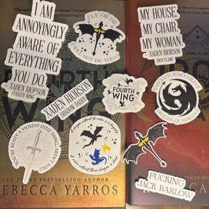 Fourth Wing Stickers