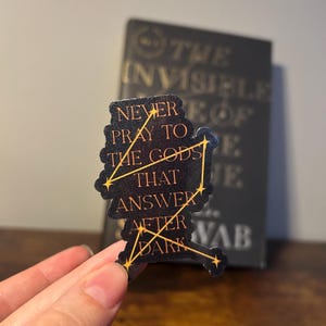 Invisible Life of Addie Larue | V.E. Schwab | Addie Larue Sticker | Book Sticker | BookTok Sticker | Kindle Sticker | Gift for Book Lover