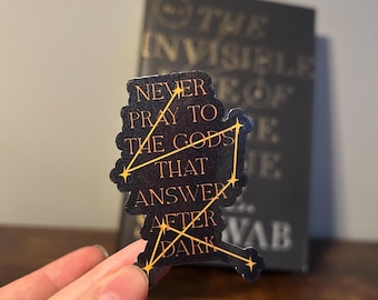 Invisible Life of Addie Larue | V.E. Schwab | Addie Larue Sticker | Book Sticker | BookTok Sticker | Kindle Sticker | Gift for Book Lover