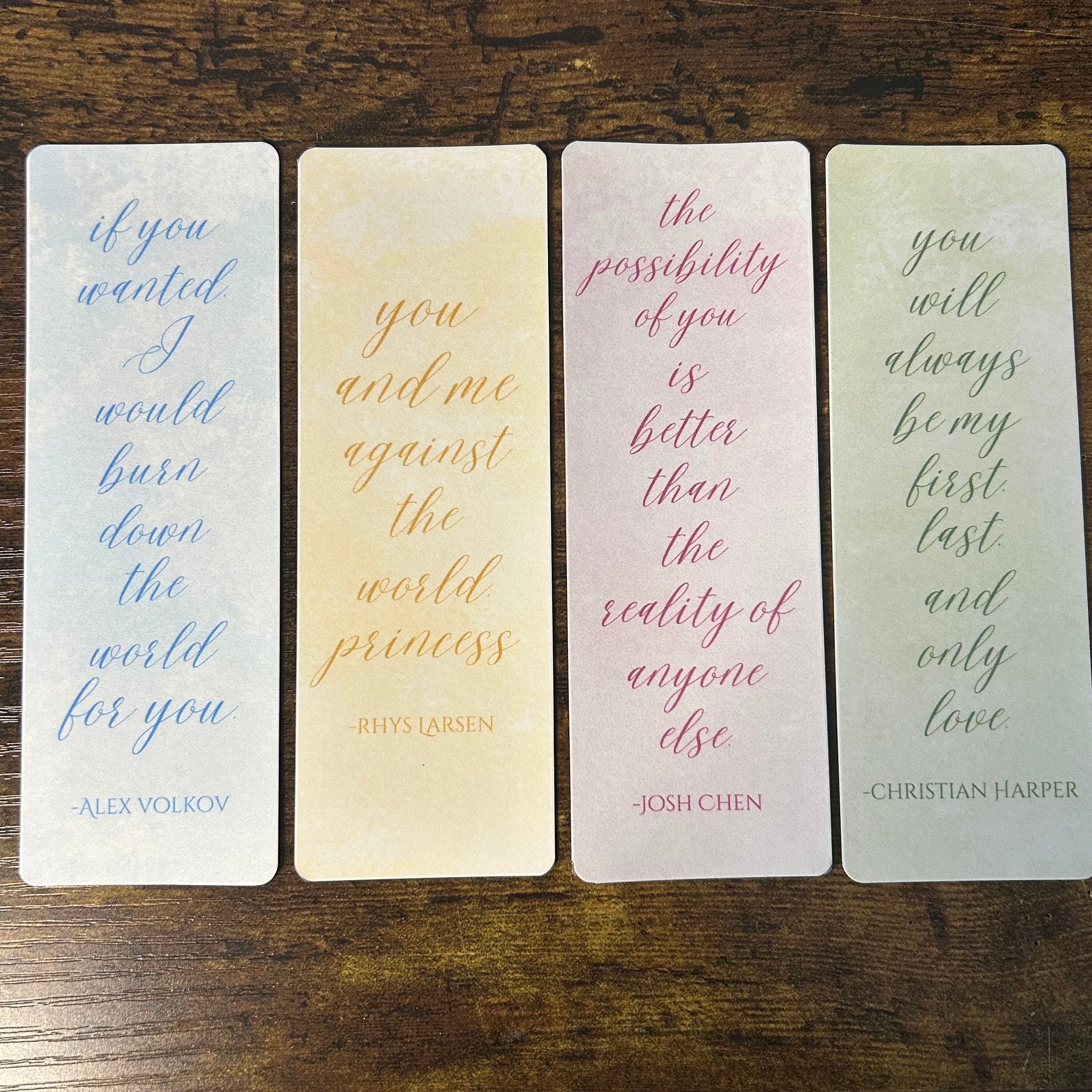 Twisted Love Series Sticker and Bookmarks | Twisted Series