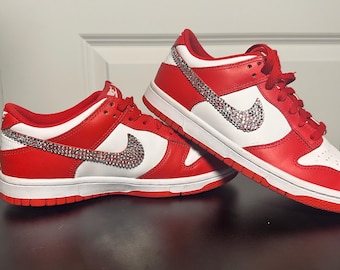 Hand Bedazzled Nike Dunks, Rhinestone Shoes, Bedazzeled Shoes, Personalized Shoes