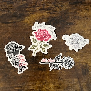 Haunting Adeline Stickers | Cat and Mouse | Little Mouse | Dark Romance Sticker
