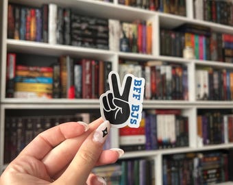 BFF BJs Zodiac Academy Sticker The Heirs Seth Caleb Sticker Bookish Sticker Gift for Reader Book Lover Gift