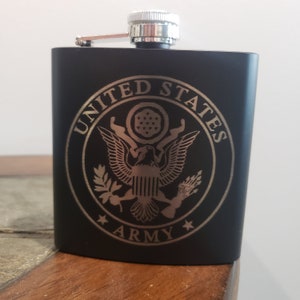 Army Flask with Funnel