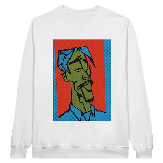 Tupac Expressionist Art Sweater, Unisex Clothing, Street Wear
