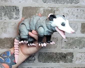 Possum Flexi Figurine | Fidget Toy | Desk Toy | Unique Gift | 3D Printed