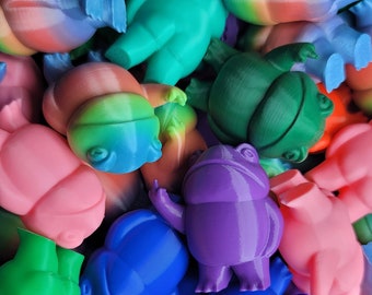 Grenouille coquine, doigt du milieu, TAILLE AMUSANTE | Cadeau bâillon | Jouet de bureau amusant | Bas de Noël | Imprimé en 3D