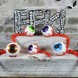 Ripped Out Eyeball | Fun Fidget Toy | Halloween Decor | Spooky Gift | 3D Printed