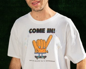 Come In! Skatebud T-shirt