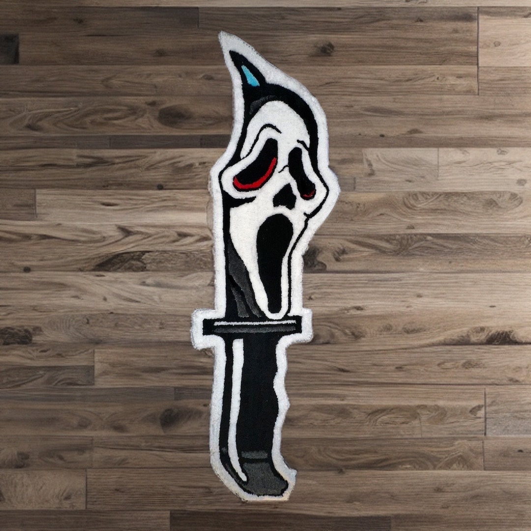 Ghostface Scream Rug - Etsy