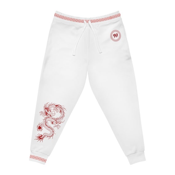 White dragon joggers hotsell