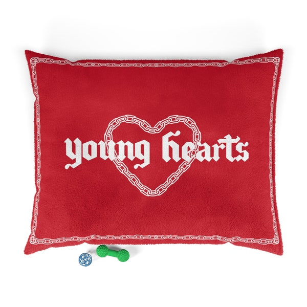 Young Hearts Co. Chained Pet Bed Red