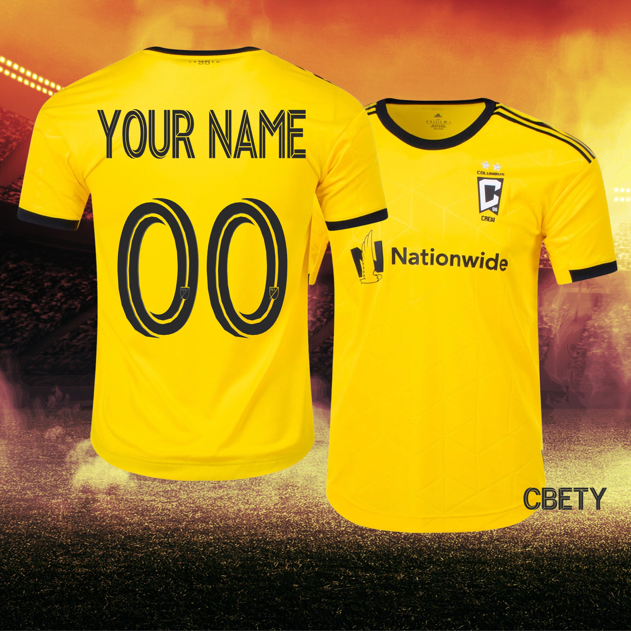 1996 columbus crew jersey