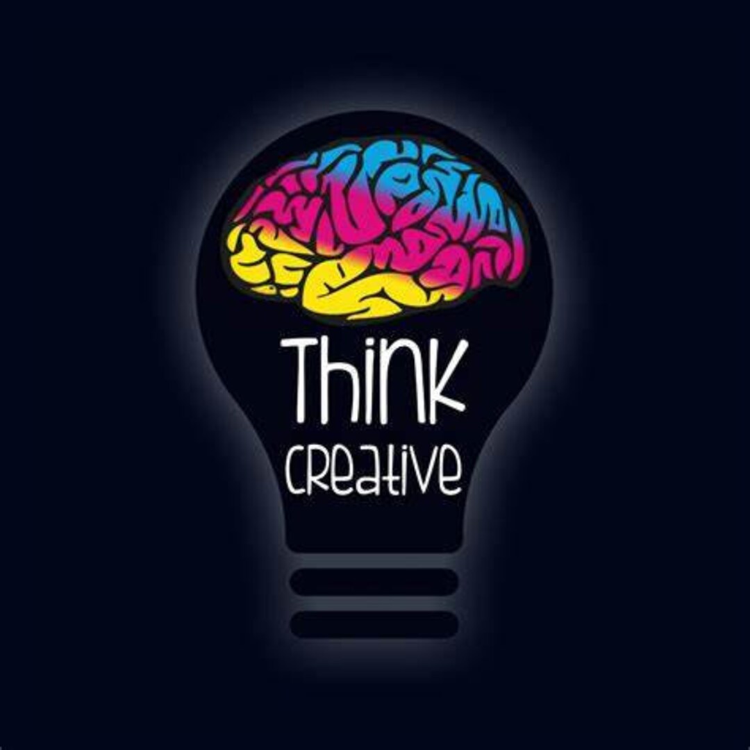 Think Creative Sticker! - Etsy