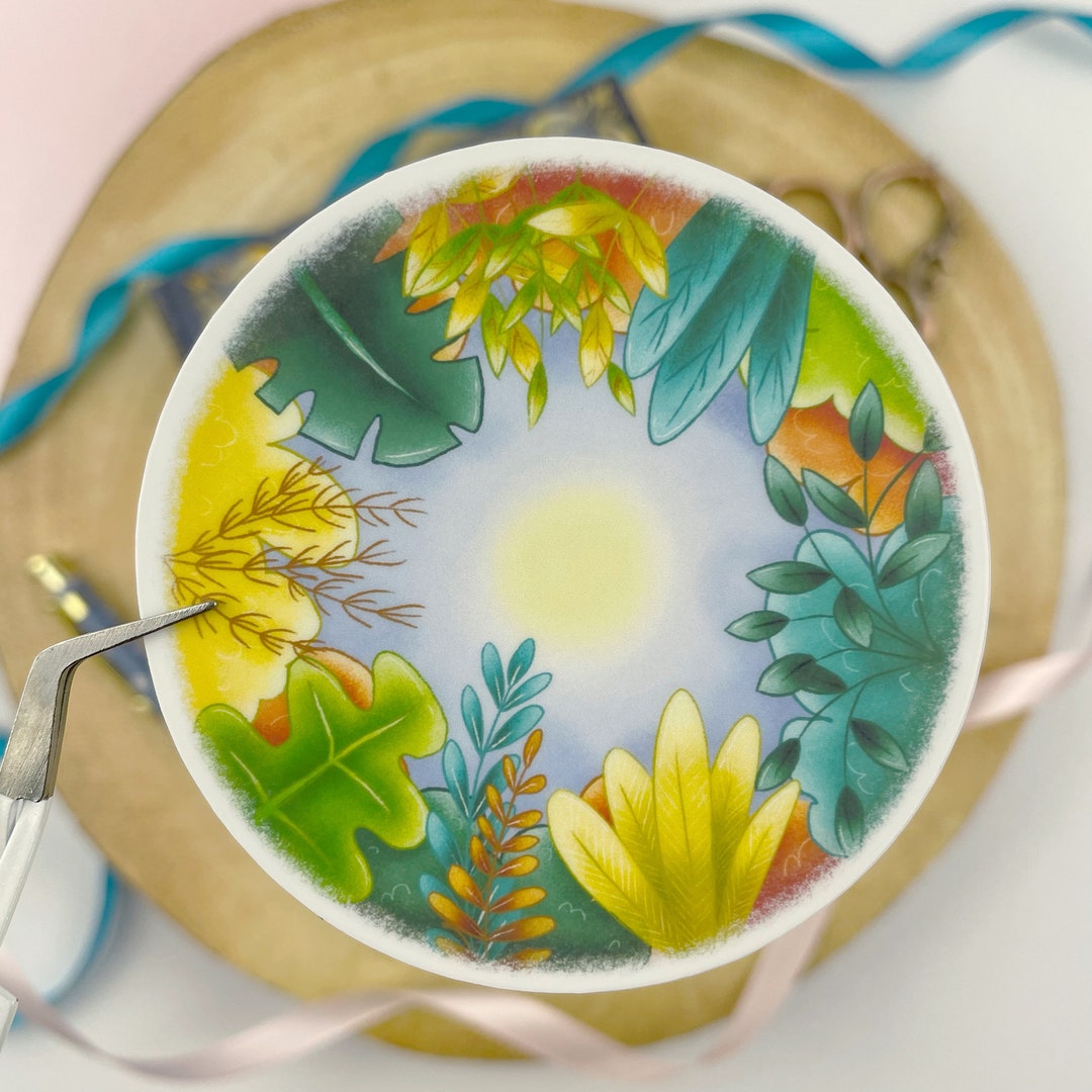 Garden Sticker, Waterproof Die Cut Vinyl Sticker | Laptop or MacBook ...