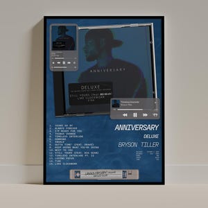 Bryson Tiller - Anniversary (Deluxe) Album Art Print (Digital Download)